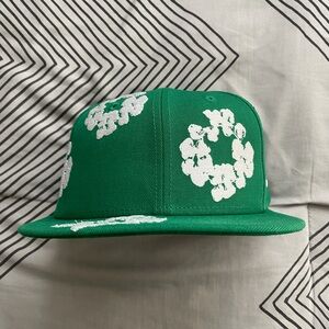 Green and White Cap - Denim Tears
